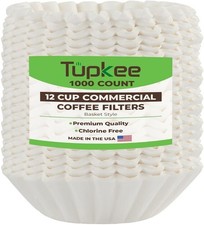 Tupkee Large Coffee Filters 12