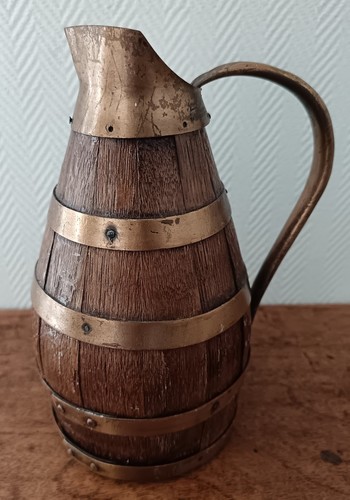 Ancien joli pichet bois - ancien,