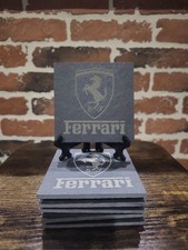 Lot 6 Sous-Verres Ardoise