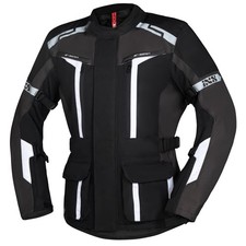 Veste textile iXS Evans-ST 2.0 pour homme noir/gris/blanc veste de moto...