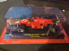 Ferrari F1-87 Gerhard Berger #28 1987 1/43 F1 Formule 1 Ixo Altaya