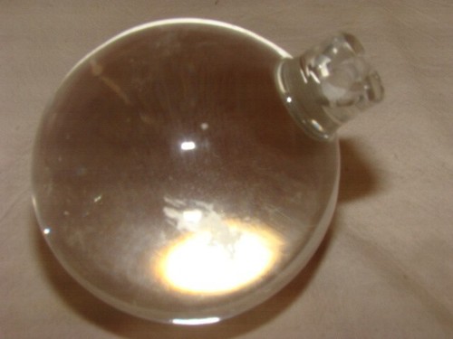 Boule cristal lisse - cristal, tenon