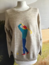 Pull tricoté main - , laine