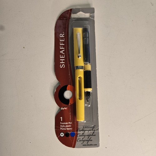 Sheaffer new old - old, yellow