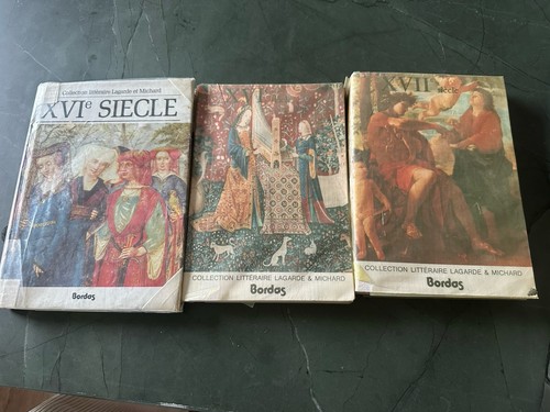 Lot livres lagarde et - livres,