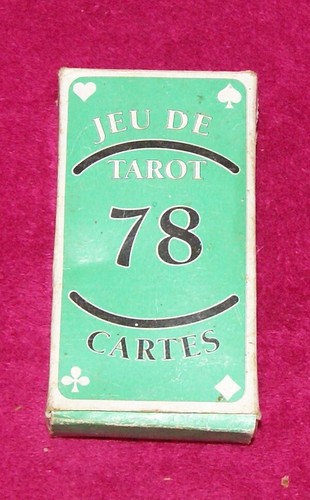 Jeu tarot cartes ancien - de,