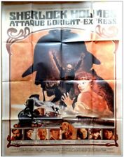 AFFICHE DE CINEMA SHERLOCKS HOMES ATTAQUE L ORIENT EXPRESS