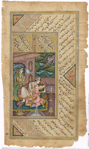 Moghol peinture miniature - moghol, de