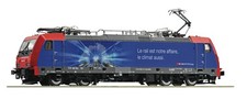 70649 Roco Ho Et 484 011 SBB Cargo Livrée Bleu Cabines Rouges Cargo Échelle 1:87