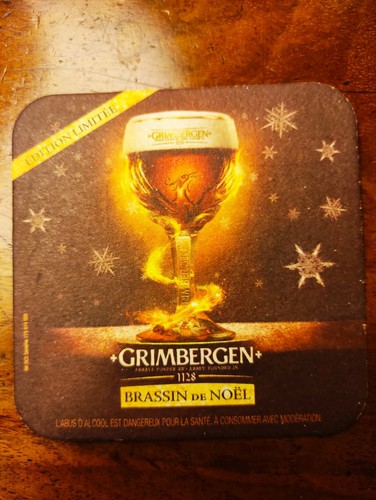 Sous bock biere grimbergen - sous-bock,