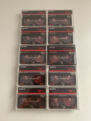 Lot cassettes minidv sony - lot,