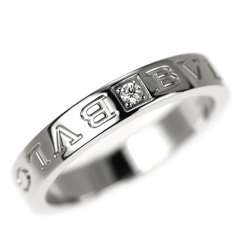 Bague diamant bulgari k18wg - diamant,