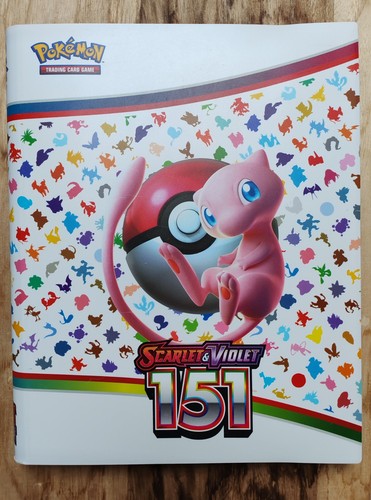 Classeur pokemon mew 151 - pokemon, ev