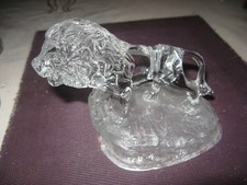 lion en cristal