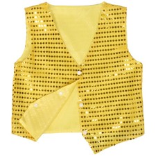  Gilet Paillettes Disco Enfant
