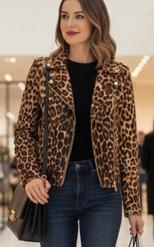 Agence veste femme cuir de - l’agence,