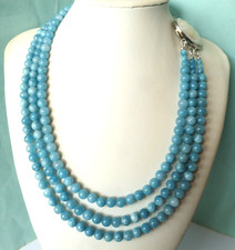 Collier en Jade bleu de