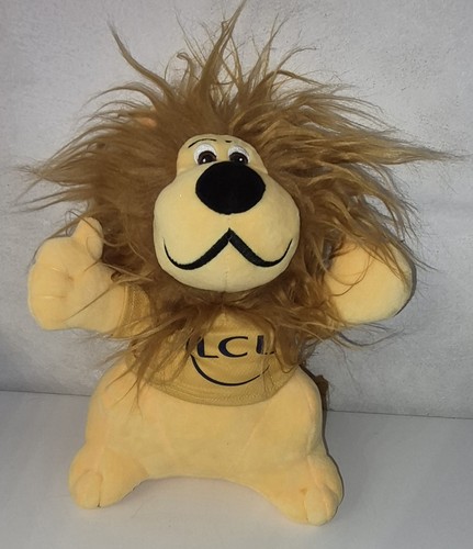 Peluche mascotte lion lcl - le,