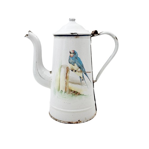 Cafetière ancienne tôle - ancienne, en