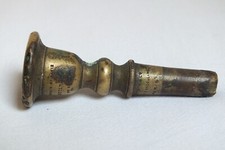 Rare Ancienne EMBOUCHURE Rayée GUILBAUT Trompette COUESNON Paris N°3