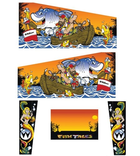 Stickers fish tales - stickers,