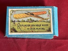 vintage dexterity puzzle game hand held  /Jeu d'adresse l'avion