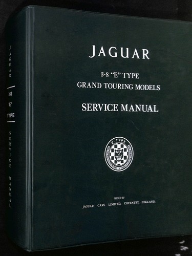 Jaguar type manuel - 3.8, e-type