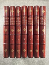 HENRI MARTIN - HISTOIRE DE FRANCE POPULAIRE. 7 TOMES. FURNE, JOUVET. 1868-1885