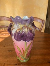 ANCIEN VASE AUX IRIS DE JEROME MASSIER