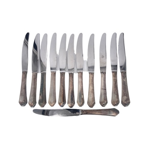 Lot couverts art déco - 12,
