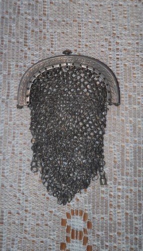 Ancienne bourse maille - bourse,