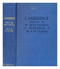 TUKER, M. A. R. (MILDRED ANNA ROSALIE) Cambridge / Peint Par W. Matthison ; Des