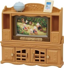 Ensemble TV et stand Sylvanian