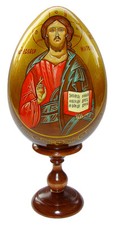 Icone religieuse Jésus Christ cadeau Pâques Oeuf icone Jésus Icone religie