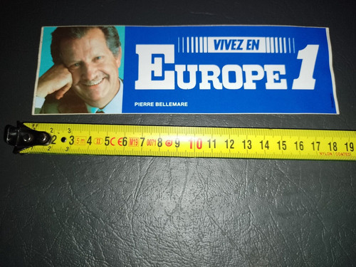 Autocollant europe radio - 1,