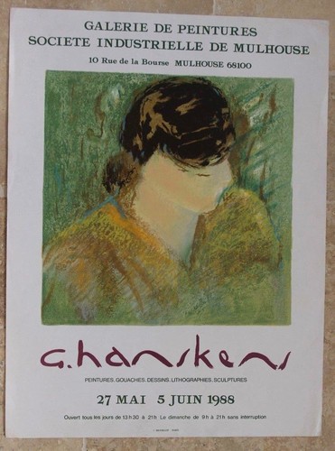 Affiche originale lithographie - affiche,