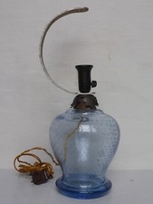 Fuß depuis ancienne Lampe de table bureau sur pied Art déco 50