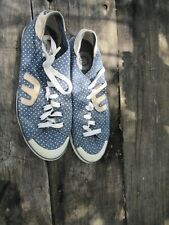 RARES BASKETS ETNIES T 38,5 BE VINTAGE COLLECTOR BLEU BLANC POIS BE A 12€ ACH IM