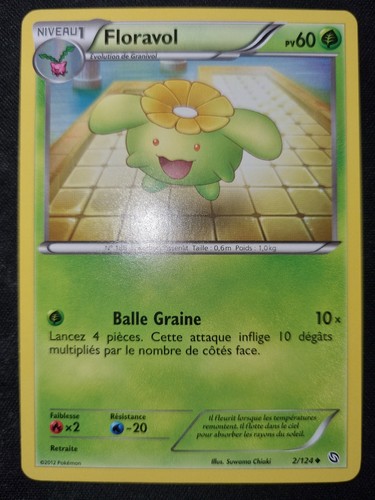 124 floravol carte pokémon - 2/124,