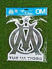 NEUF Stickers Intérieur 24x30 cm OFFICIEL om OLYMPIQUE DE MARSEILLE autocollant