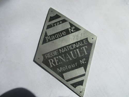 Panneau type renault - panneau, bouclier