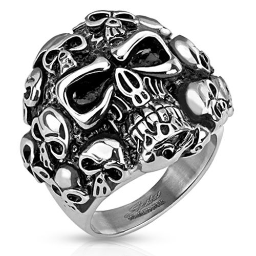 Blackamazement biker anneau - blackamazement,