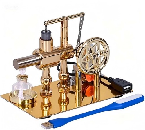 Hot air stirling engine - hot,