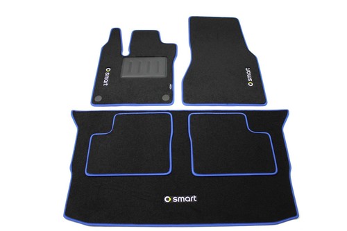 Tapis moquette coffre smart - +,