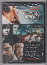 COFFRET DVD 3 films Christie's revenger Sex conspiration Perfect teacher blister