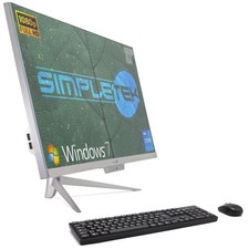 Aio All In One I7 27" Rgb Windows 7 Pro 4Go Ssd 120 Go Pc Ordinateur Pc Bureau