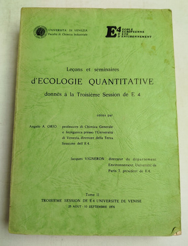 Lecon seminaire ecologie - lecon,