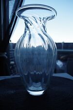 GRAND VASE EN  VERRE SOUFFLE