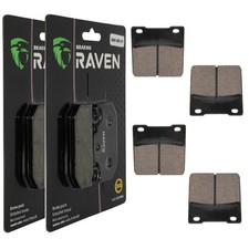 2 Kit plaquettes frein Av Ga et Av Dr Pour Honda CB 750 Nighthawk  de 1980 à Nc