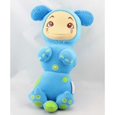 Doudou veilleuse luciole chat bleu POMMETTE - 17876